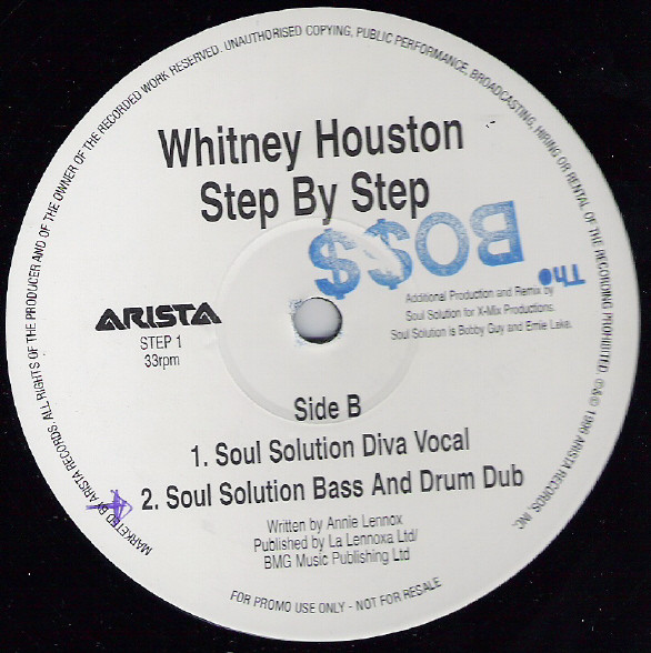 Whitney Houston - Step By Step | Arista (STEP 1) - 2