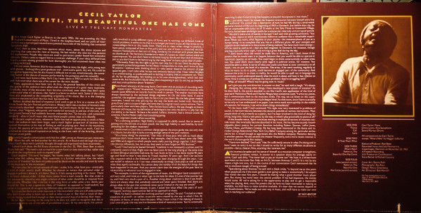 Cecil Taylor - Live At The Cafe Monmartre / Nefertiti, The Beautiful One Has Come | Arista (AL 1905) - 3 Cecil Taylor - Live At The Cafe Monmartre / Nefertiti, The Beautiful One Has Come | Arista (AL 1905) - 3