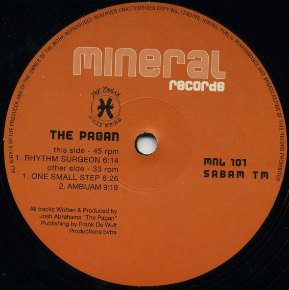 The Pagan - Pisces Rising | Mineral Records (MNL 101) - main
