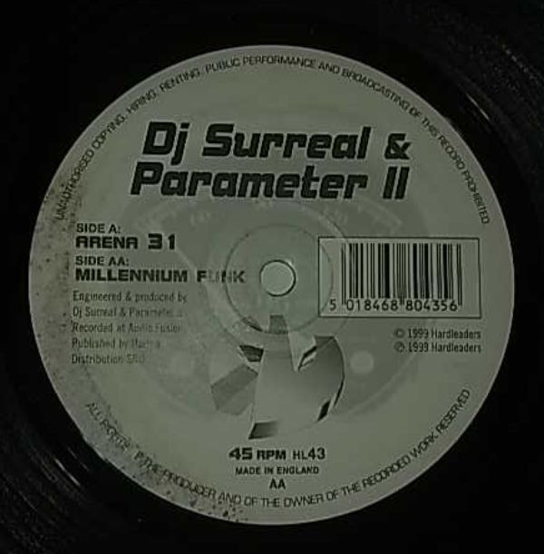 Dj Surreal & Parameter II - Arena 31 / Millennium Funk | Hardleaders (HL43)