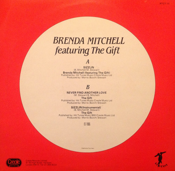 Brenda Mitchell Featuring The Gift - Sizzlin | Ecstasy (XTCT 17) - 2