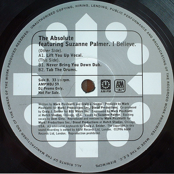 I Believe (Mark Picchiotti Mixes)