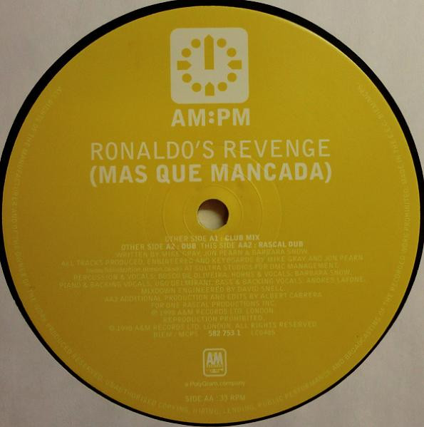 Ronaldo's Revenge - Mas Que Mancada | AM:PM (582 753-1) - 2