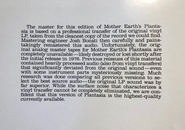 Mother Earth's Plantasia