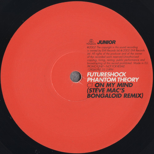 Futureshock - On My Mind | Parlophone (12RDJ6595) - 4 Futureshock - On My Mind | Parlophone (12RDJ6595) - 4