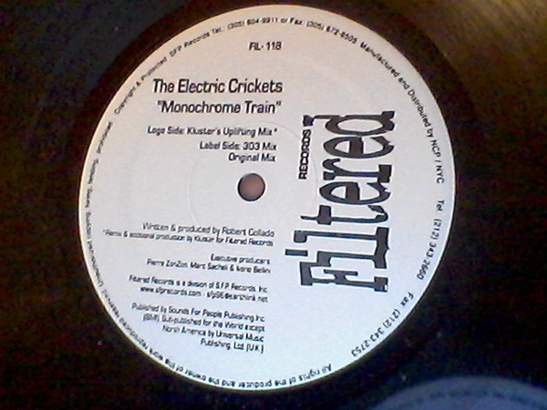 The Electric Crickets - Monochrome Train | Filtered Records (FIL-118)
