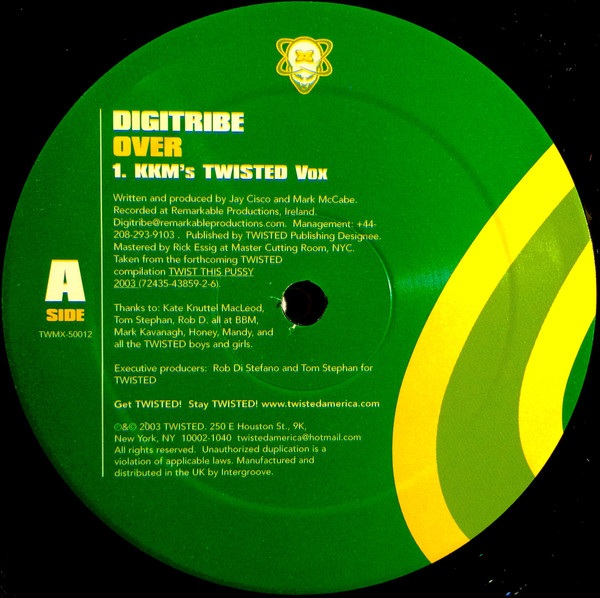 Digitribe - Over | Twisted America Records (TWMX-50012) - 2 Digitribe - Over | Twisted America Records (TWMX-50012) - 2