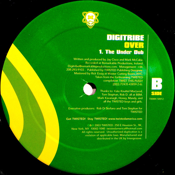 Digitribe - Over | Twisted America Records (TWMX-50012) - 3 Digitribe - Over | Twisted America Records (TWMX-50012) - 3