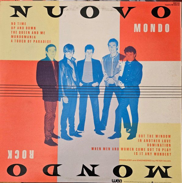 Mondo Rock - Nuovo Mondo | WEA (600124) - 2 Mondo Rock - Nuovo Mondo | WEA (600124) - 2