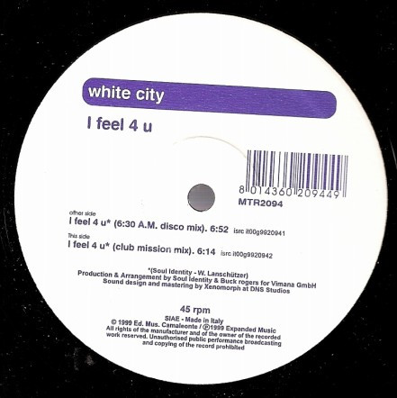 White City - I Feel 4 U | Mantra Vibes (MTR 2094) - main