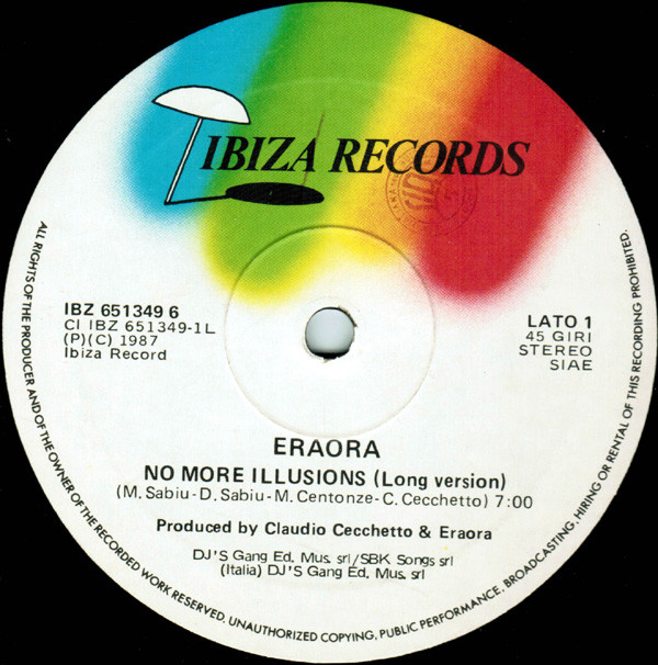 Eraora - No  More Illusions | Ibiza Records (IBZ 651349 6) - 3