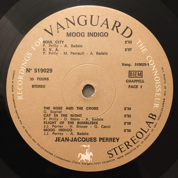 Jean-Jacques Perrey - Moog Indigo | Vanguard (519.029) - 3 Jean-Jacques Perrey - Moog Indigo | Vanguard (519.029) - 3