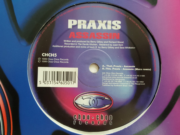 Praxis - Assassin | Choo Choo Records (CHCH05) - main