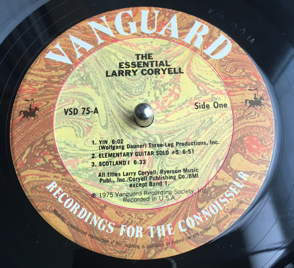 Larry Coryell - The Essential | Vanguard (VSD 75/76) - 3 Larry Coryell - The Essential | Vanguard (VSD 75/76) - 3