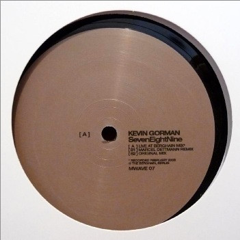 Kevin Gorman - SevenEightNine | Mikrowave (MWAVE07)