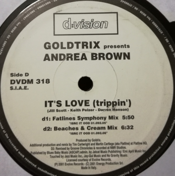 Goldtrix - It's Love (Trippin') | D:vision Records (DVDM 318) - 4 Goldtrix - It's Love (Trippin') | D:vision Records (DVDM 318) - 4