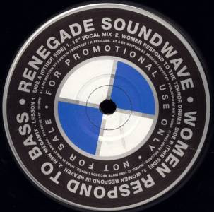 Renegade Soundwave - Women Respond To Bass | Mute (P12 MUTE 147) - main Renegade Soundwave - Women Respond To Bass | Mute (P12 MUTE 147) - main