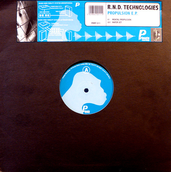 R.N.D. Technologies - Propulsion E.P. | Primate Recordings (PRMT 011) - main R.N.D. Technologies - Propulsion E.P. | Primate Recordings (PRMT 011) - main