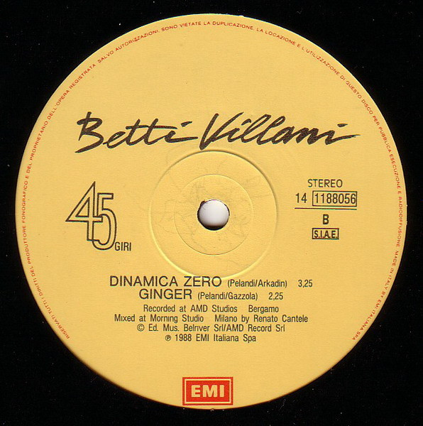 Betti Villani - De Nuevo Tu | EMI (14 1188056) - 3 Betti Villani - De Nuevo Tu | EMI (14 1188056) - 3