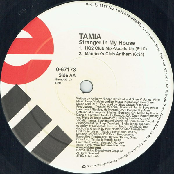 Tamia - Stranger In My House | Elektra (0-67173) - 3 Tamia - Stranger In My House | Elektra (0-67173) - 3