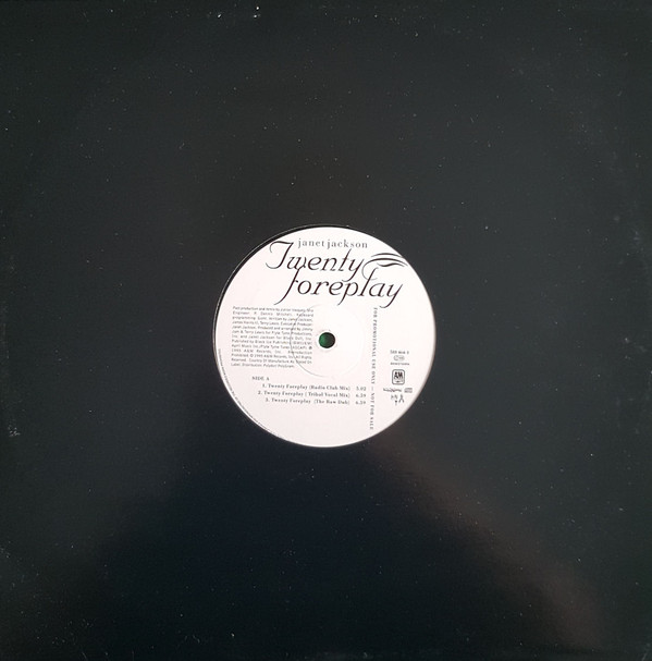 Janet Jackson - Twenty Foreplay | A&M Records (588 464-1) - main
