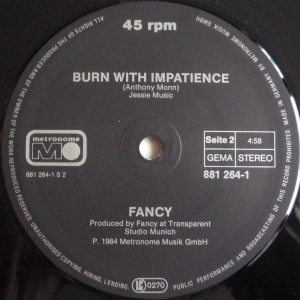 Fancy - Chinese Eyes | Metronome (881 264-1) - 4