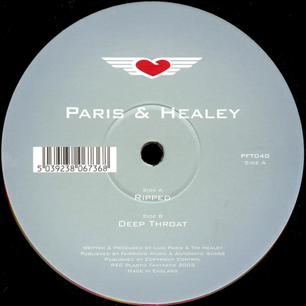 Paris & Healey - Ripped / Deep Throat | Plastic Fantastic (PFT040) - 2