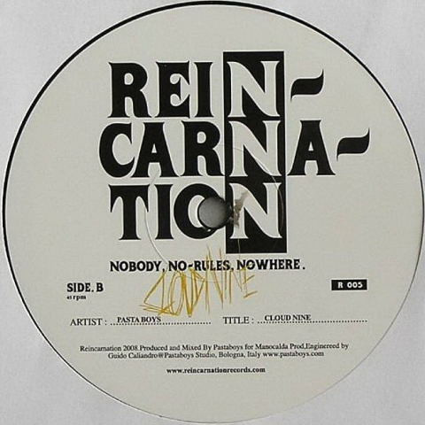 Pasta Boys - Moonraker / Cloud Nine | Reincarnation (R 005) - 2