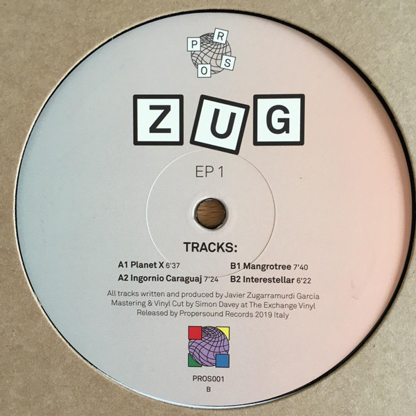 Zug - EP 1 | Propersound (PROS001) - 2 Zug - EP 1 | Propersound (PROS001) - 2