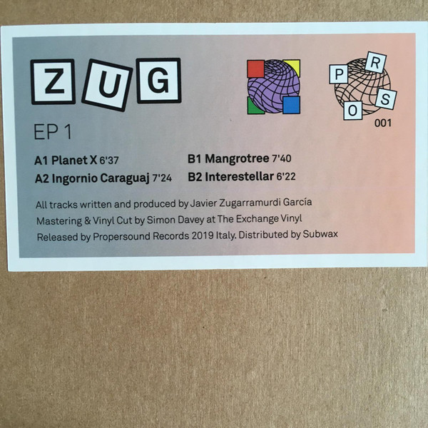 Zug - EP 1 | Propersound (PROS001) - 4 Zug - EP 1 | Propersound (PROS001) - 4