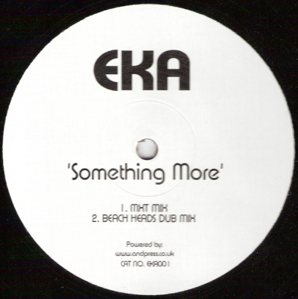 EKA - Something More | AnD Press UK (EKA001) - main