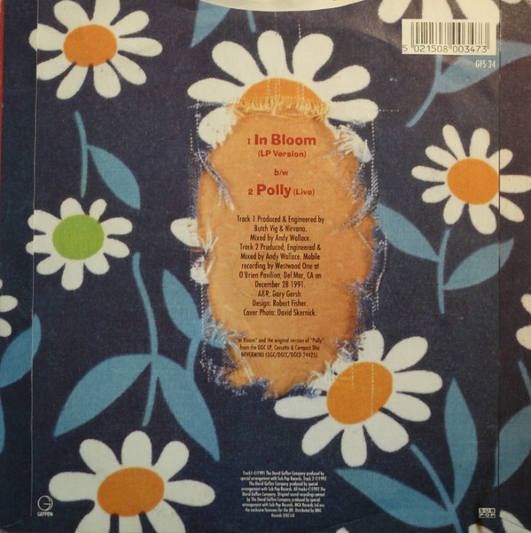 Nirvana - In Bloom | Geffen Records (GFS 34) - 2