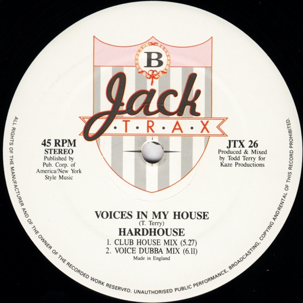 Hardhouse - The Bass Girl | Jack Trax (JTX 26) - 3