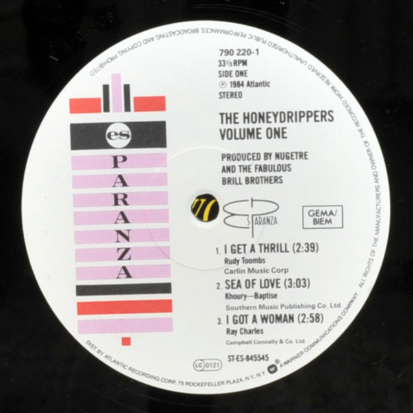 The Honeydrippers - Volume One | Es Paranza Records (790 220-1) - 3 The Honeydrippers - Volume One | Es Paranza Records (790 220-1) - 3