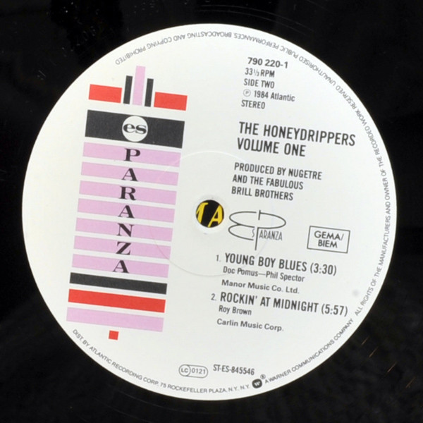 The Honeydrippers - Volume One | Es Paranza Records (790 220-1) - 4 The Honeydrippers - Volume One | Es Paranza Records (790 220-1) - 4
