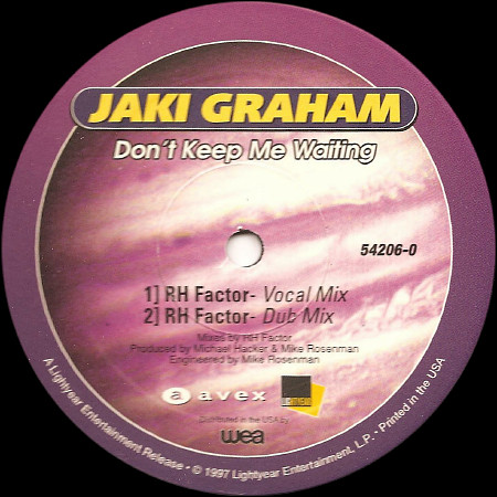 Jaki Graham - Don't Keep Me Waiting | Lightyear Entertainment (54206-0)