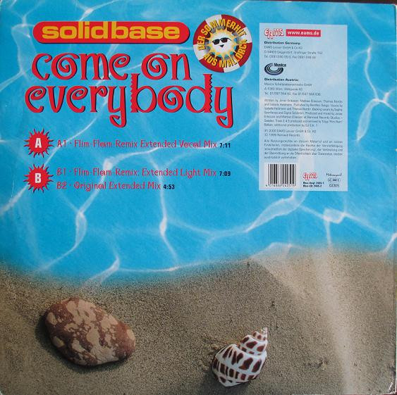 Solid Base - Come On Everybody | Metrovynil (EAMS 2405-1) - 2 Solid Base - Come On Everybody | Metrovynil (EAMS 2405-1) - 2