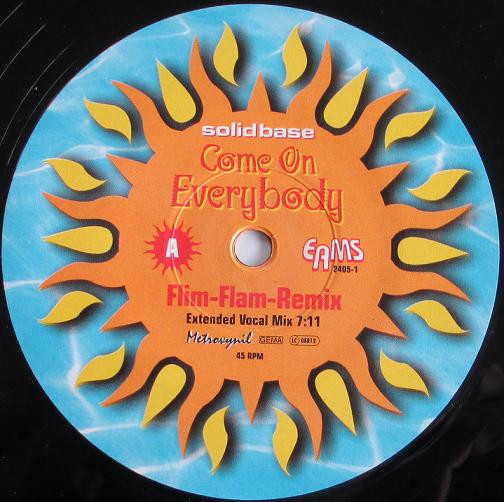 Solid Base - Come On Everybody | Metrovynil (EAMS 2405-1) - 3 Solid Base - Come On Everybody | Metrovynil (EAMS 2405-1) - 3