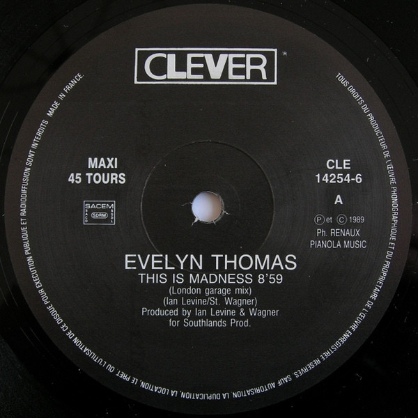 Evelyn Thomas - This Is Madness | Clever (CLE 14254-6) - 3 Evelyn Thomas - This Is Madness | Clever (CLE 14254-6) - 3