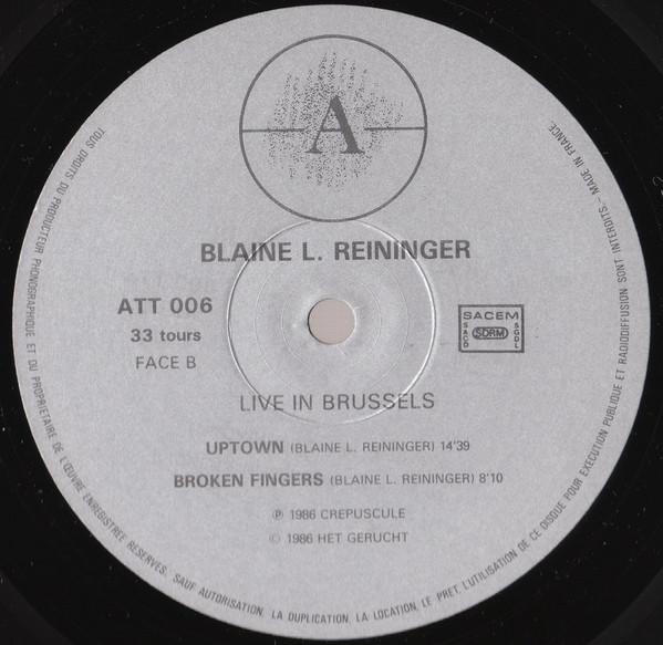 Live In Brussels 02-86