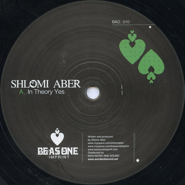 Shlomi Aber - In Theory Yes / Efrat | Be As One Imprint (BAO 010)