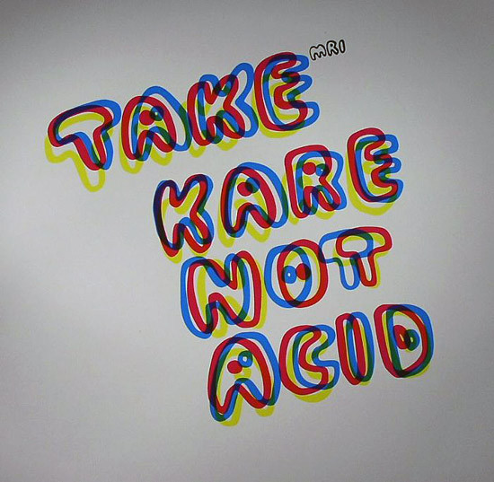 MRI - Take Kare Not Acid | Resopal Schallware (RSP055) - main MRI - Take Kare Not Acid | Resopal Schallware (RSP055) - main