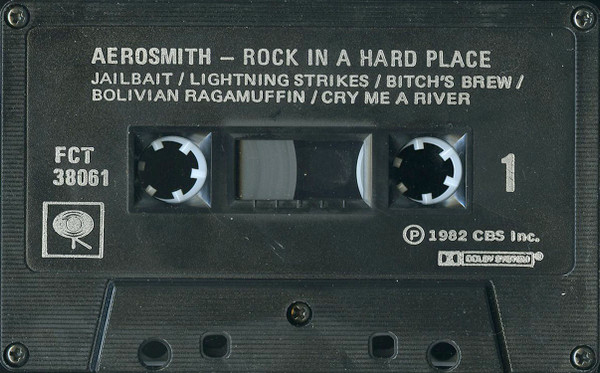 Aerosmith - Rock In A Hard Place | Columbia (WFCT 38061) - 3 Aerosmith - Rock In A Hard Place | Columbia (WFCT 38061) - 3