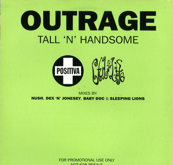 Outrage - Tall 'N' Handsome | Positiva (12TIVDJX-64)