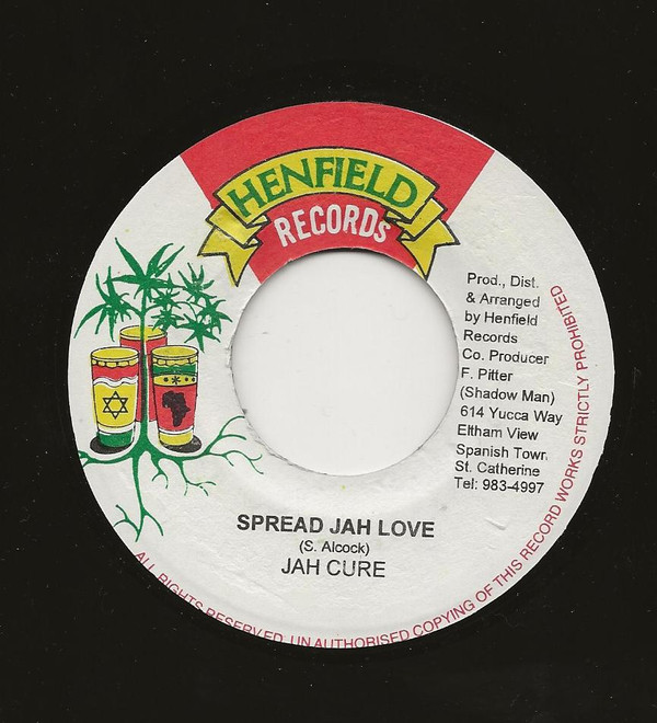 Jah Cure - Spread The Love | Henfield Records (none) - main