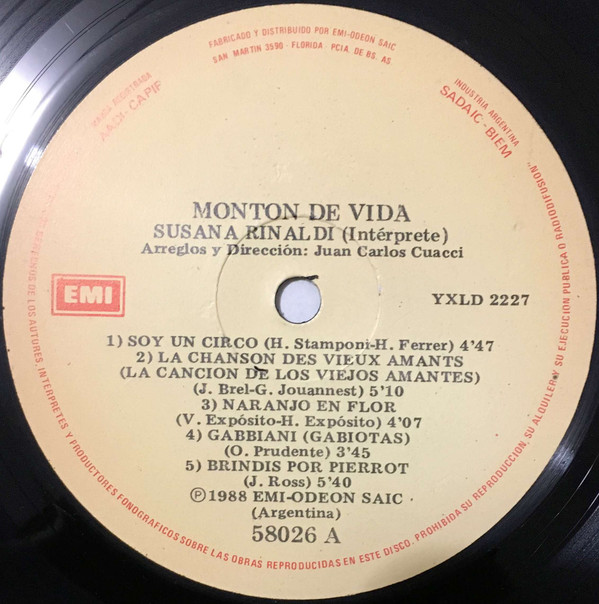Monton De Vida