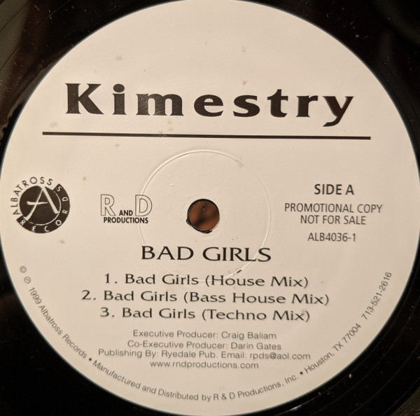 Kimestry - Bad Girls | Albatross Records (ALB4036-1)