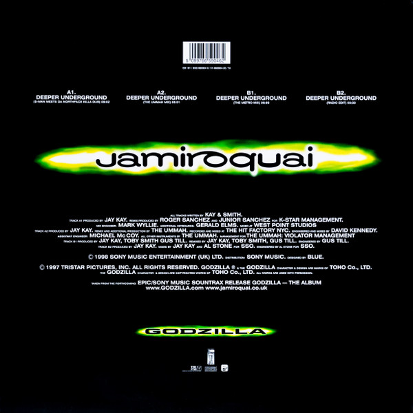 Jamiroquai - Deeper Underground | Sony Soho Square (SSQ 665904 6) - 2 Jamiroquai - Deeper Underground | Sony Soho Square (SSQ 665904 6) - 2