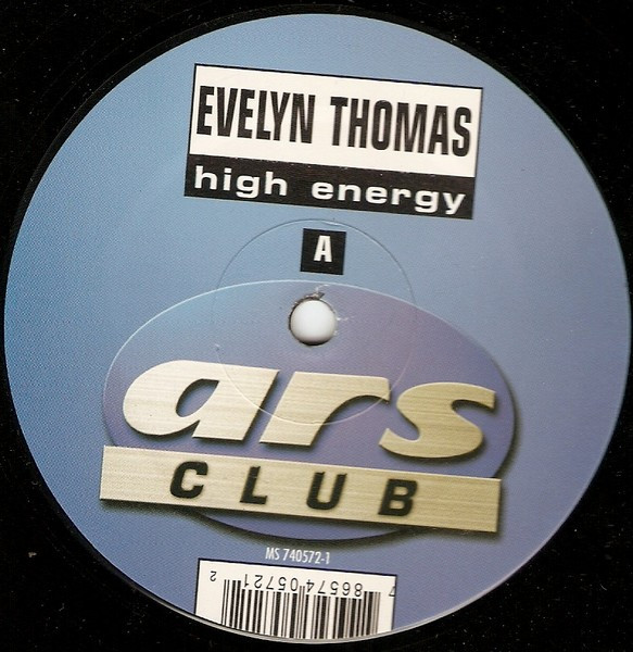 Evelyn Thomas - High Energy | ARS Club (MS 740572-1) - 2