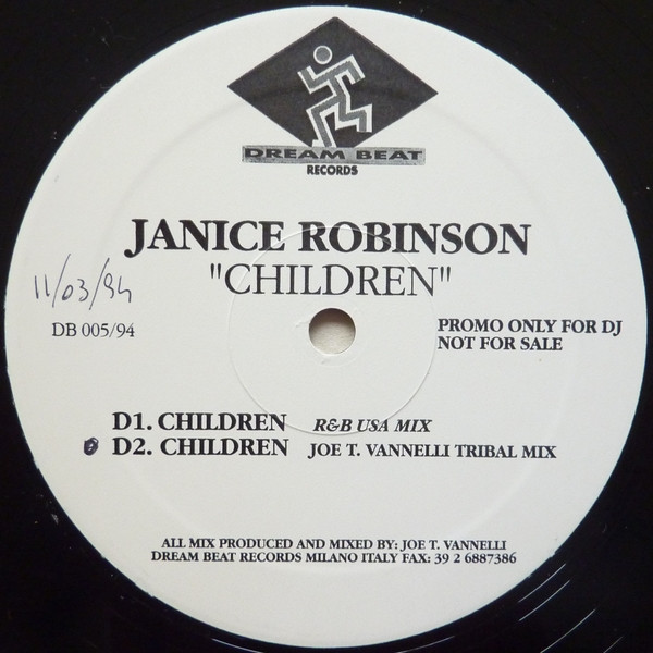 Janice Robinson - Children | Dream Beat (DB 005/94) - 5 Janice Robinson - Children | Dream Beat (DB 005/94) - 5